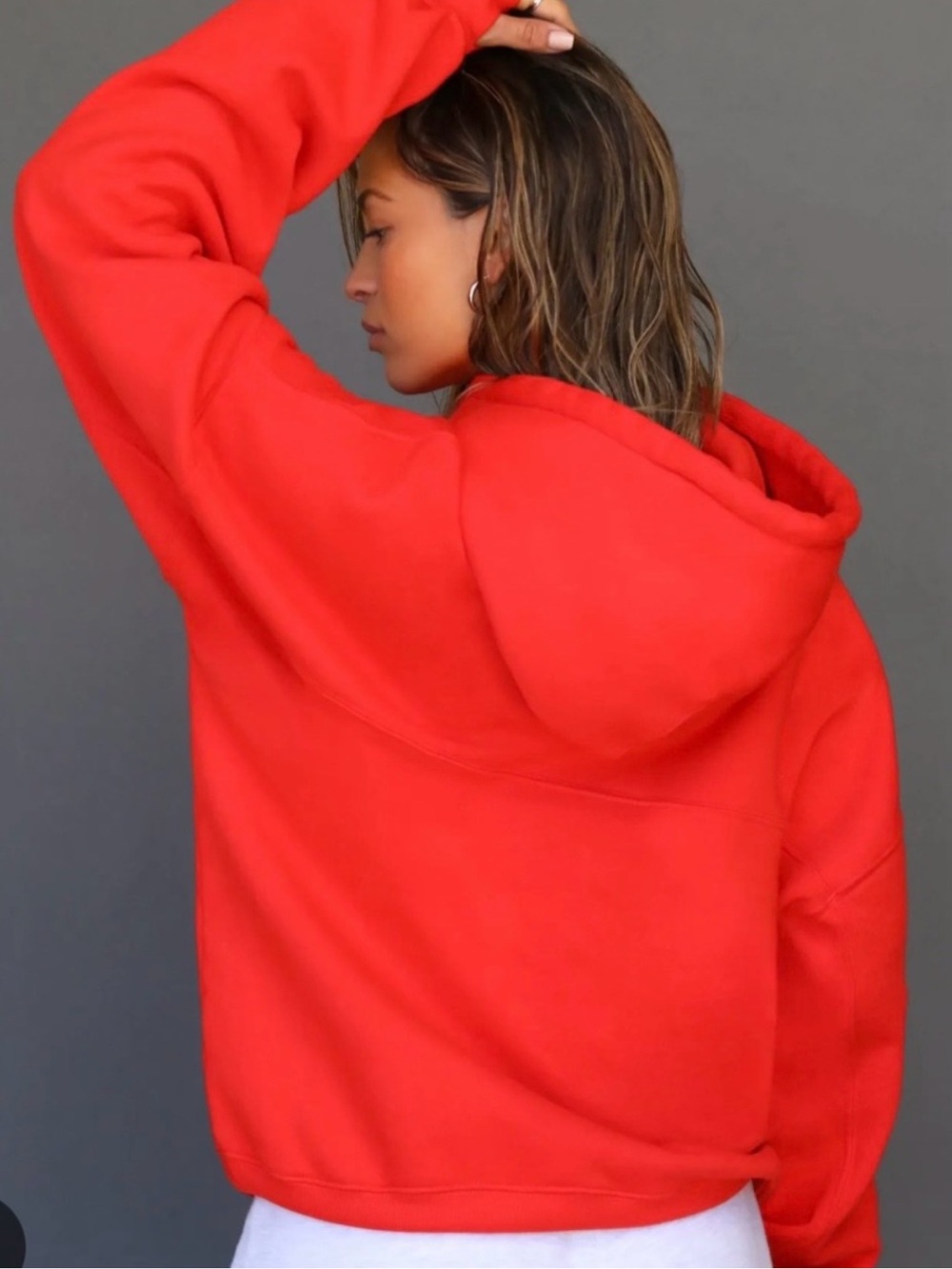 Joah Brown LIKE NEW Oversized Hoodie Hot Sauce - Picture 3 of 12